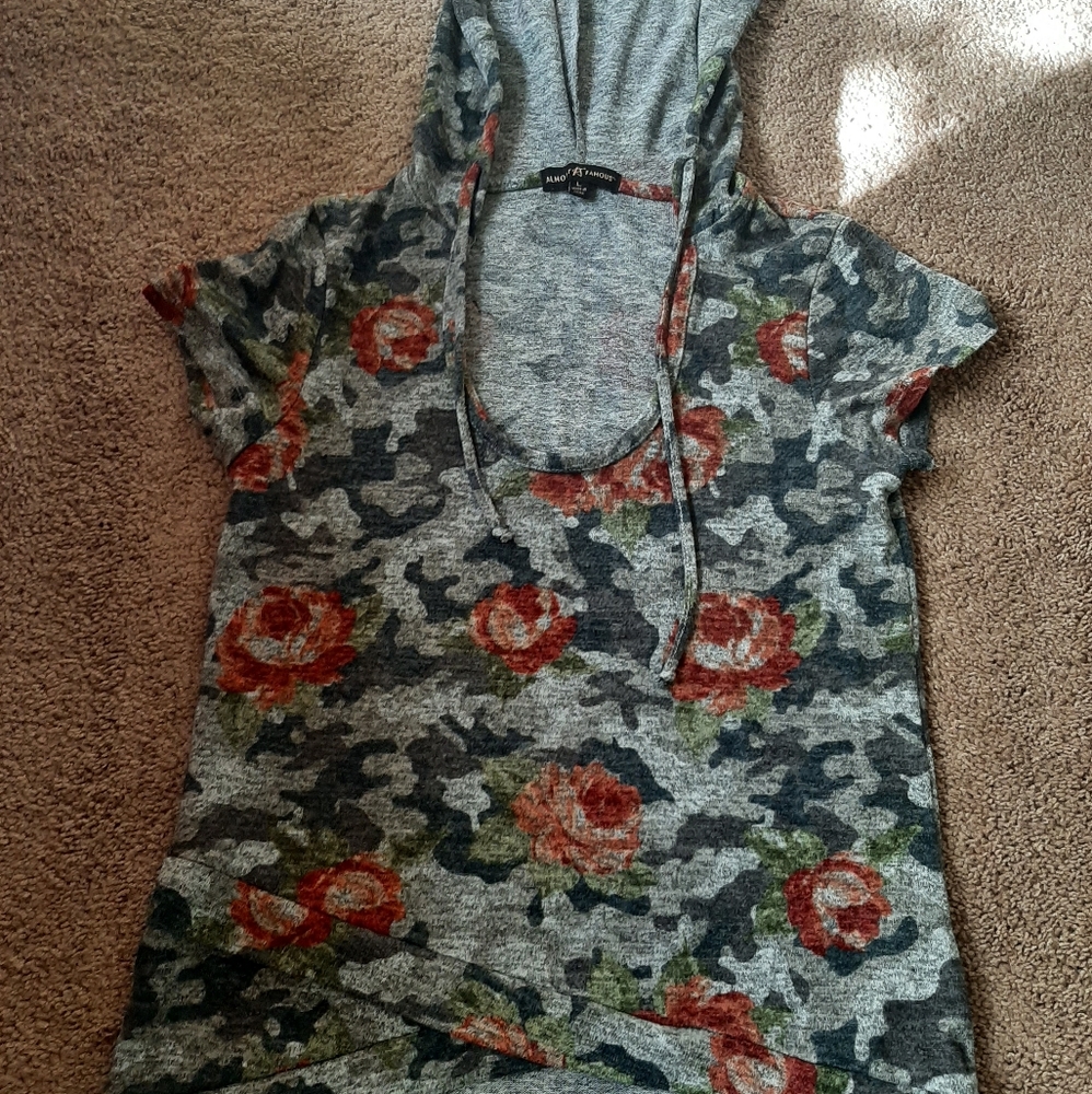 Almost Famous hooded tee